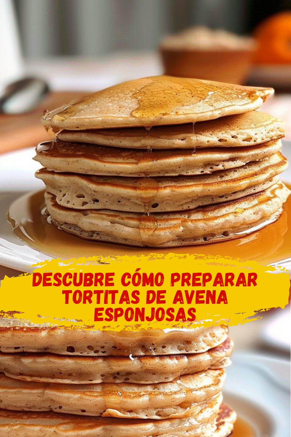 Proceso de cocción de tortitas de avena fáciles en sartén