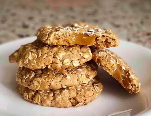 Galletas de AVENA y pasta de MANÍ