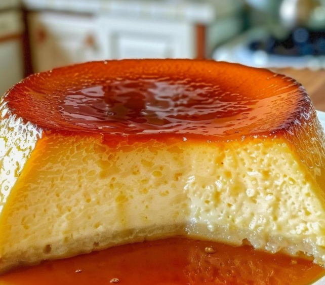 FLAN de huevo CASERO