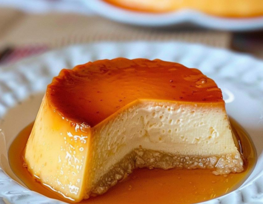 FLAN DE HUEVO CASERO
