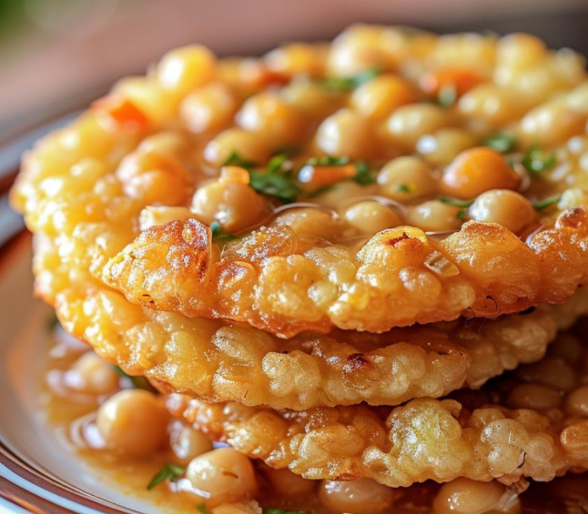Guiso de Garbanzos Clásico Puchero com Grão de BicoSaborosa Sopa Espanhola