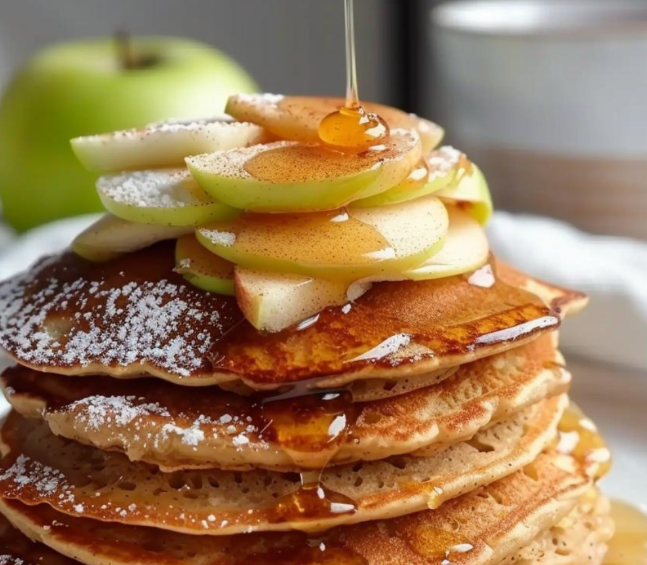 Receta Fácil de Tortitas de Avena y Manzana Saludables