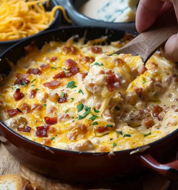 Dip ranchero de salchichas