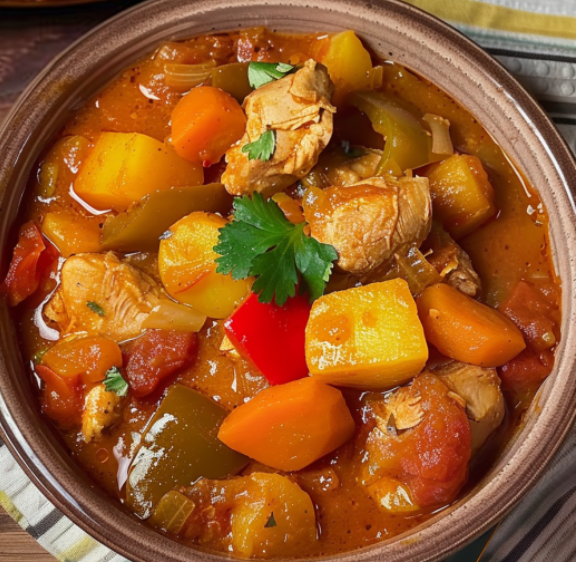 Este pollo guisado te va a encantar queda delicioso