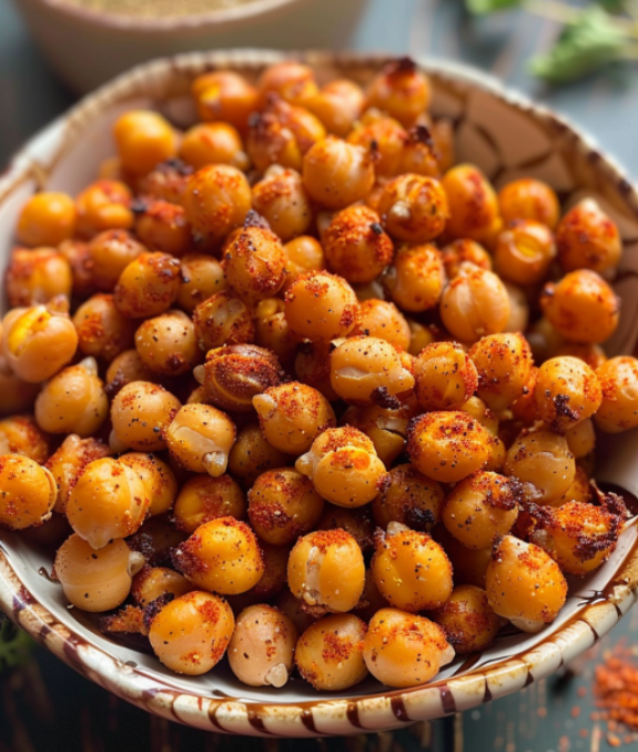 Sartén de huevos y garbanzos en 15min