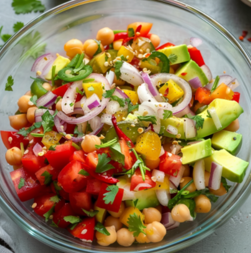 Ceviche de garbanzos
