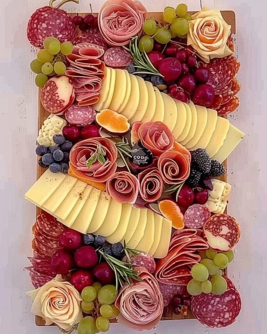 Bandejas de charcutería elegantes para reuniones y celebraciones