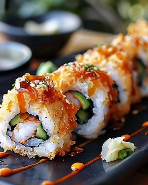 Rollo de Tempura de Camarón