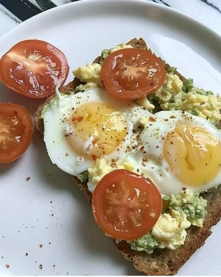 Tostada Saludable con Huevos