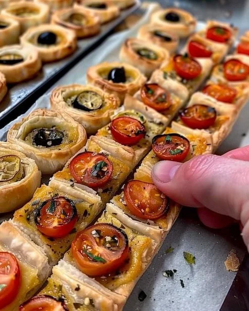Aperitivo de hojaldre delicioso para buffet en 2025