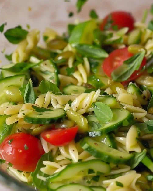Ensalada de orégano fácil con ingredientes frescos y coloridos