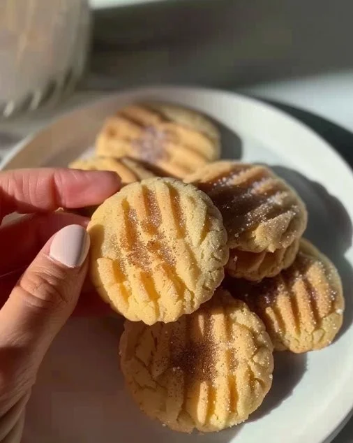 Plato de galletas caseras recién horneadas con chispas de chocolate