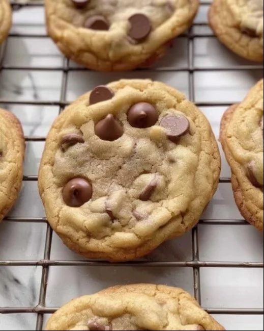 Galletas de chispas de chocolate crujientes y suaves al estilo Crumbl