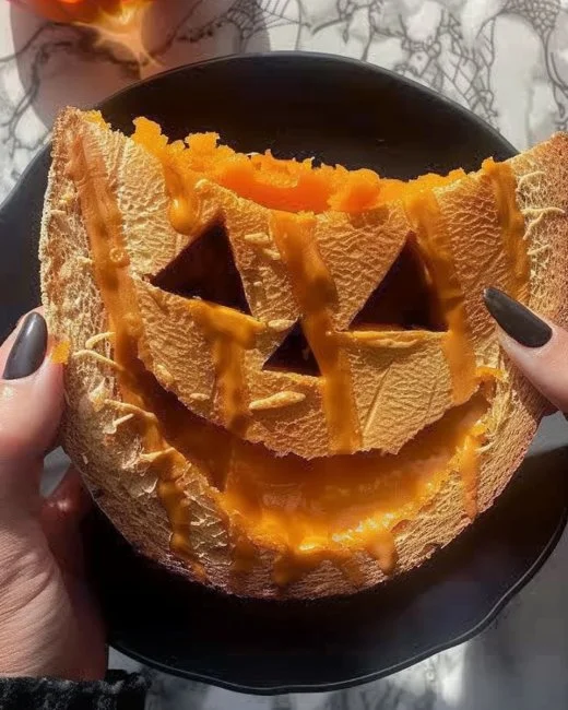 Deliciosa bandeja de Jack-O’-Cheese perfecta para Halloween