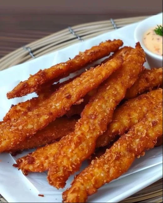 Palitos de pollo con queso