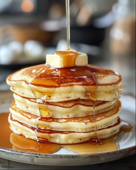 Receta fácil de hot cakes que no quedan muy inflados