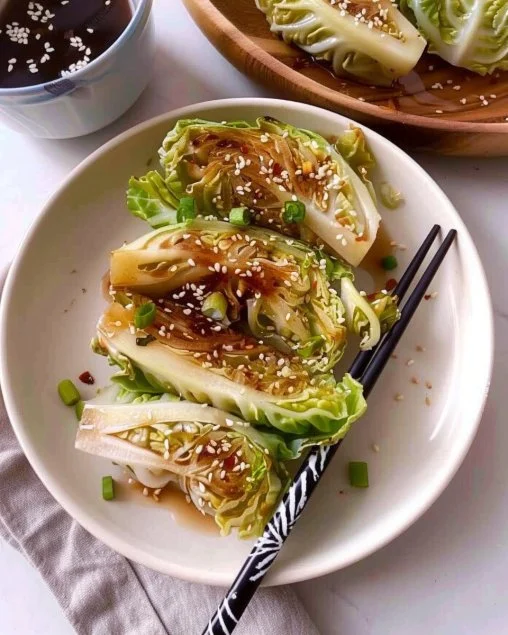 Ronditos Crujientes de Col Asiática, un platillo saludable y delicioso
