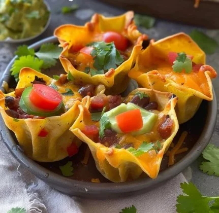 Tazas coloridas para disfrutar de Taco Fáciles en casa