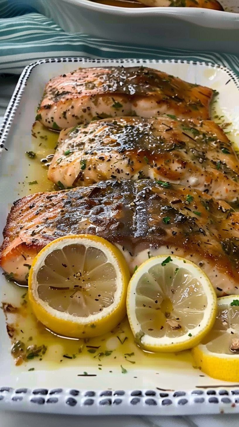 Healthy Fish Recipe: Baked Fish with Lemon and Herbs