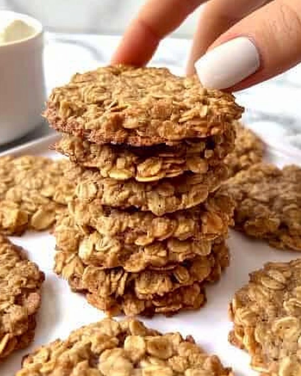 Galletas Crujientes de Avena