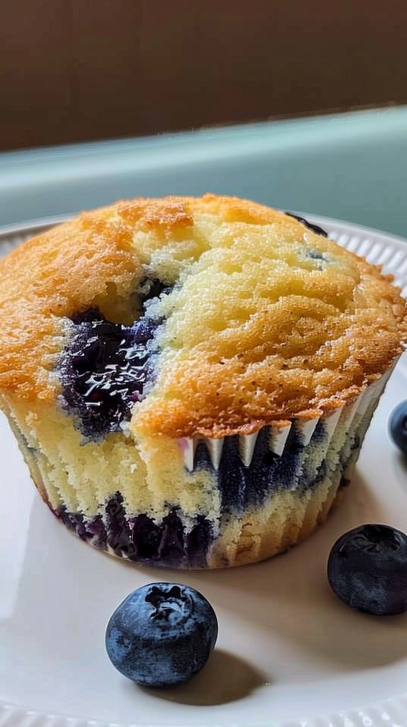 Bizcocho de arándanos