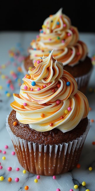 Cupcakes Marmoleados