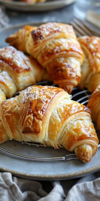 Croissant sin gluten fácil y delicioso para celíacos