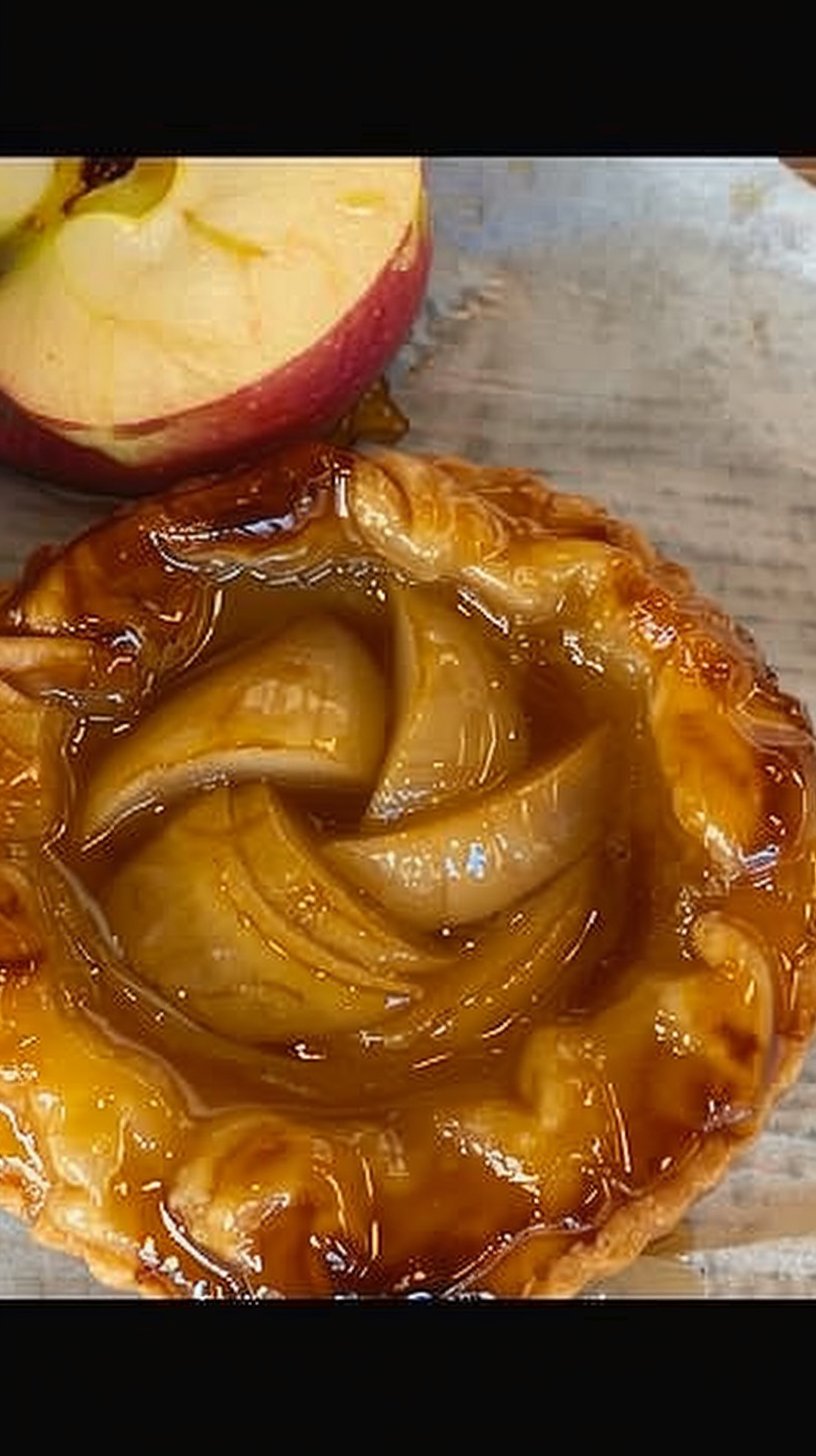 Mini tarta tatin de manzana