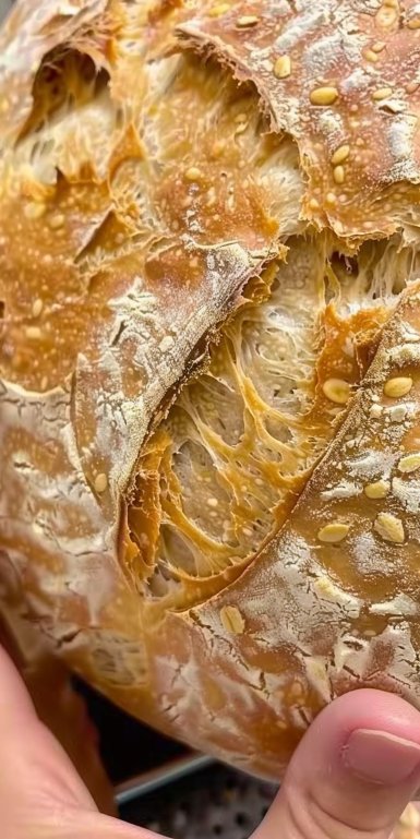 Pan sin gluten y sin necesidad de amasar