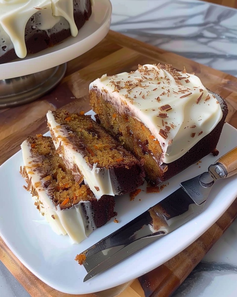 Budín de Zanahoria con Chocolate y Nueces