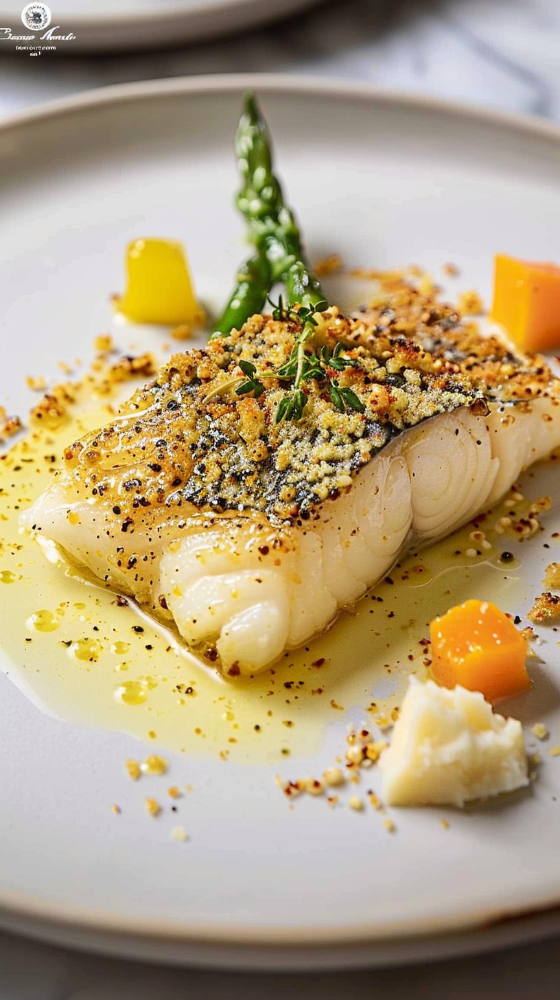 Lubina Crustada con Parmesano