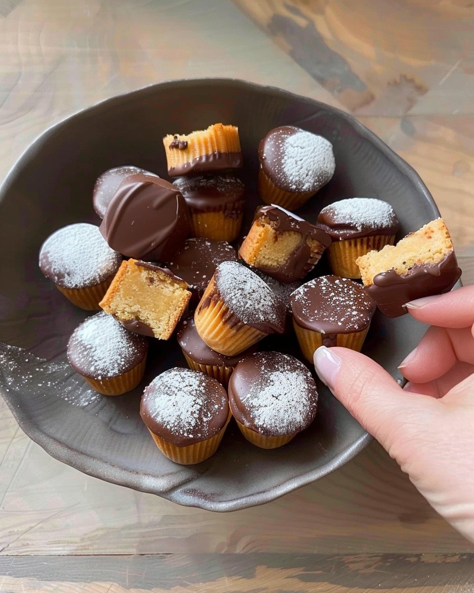 Copas de Twix Saludables