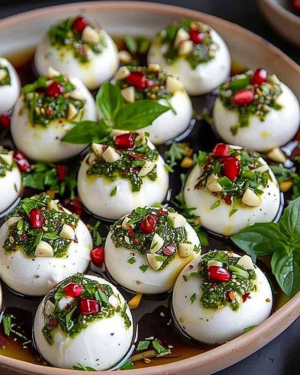Bolas de Burrata: Un Aperitivo Festivo y Elegante