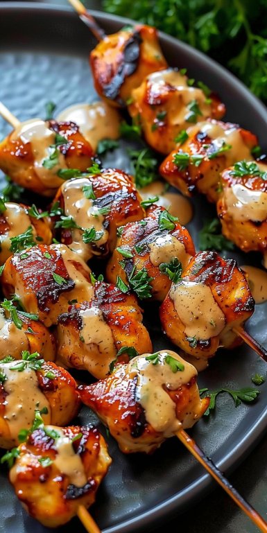 Brochetas de Pollo Bang Bang