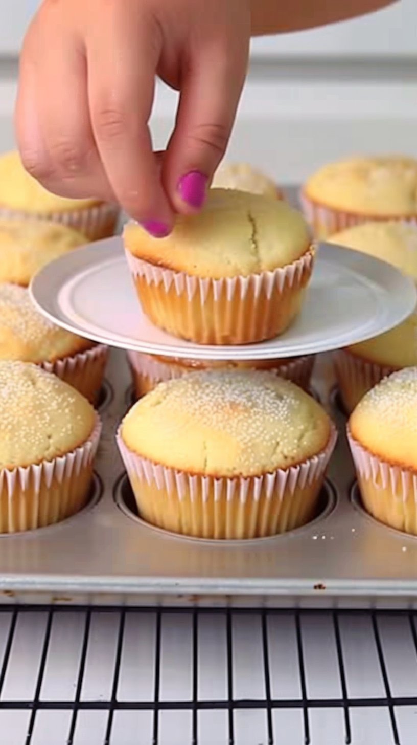 Cupcakes de Vainilla