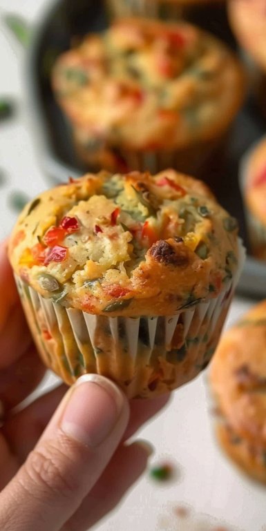 Muffins Veganos Salados