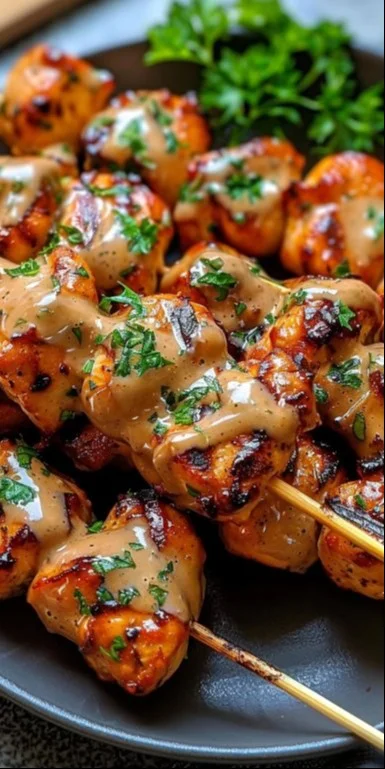 Brochetas de Pollo Bang Bang