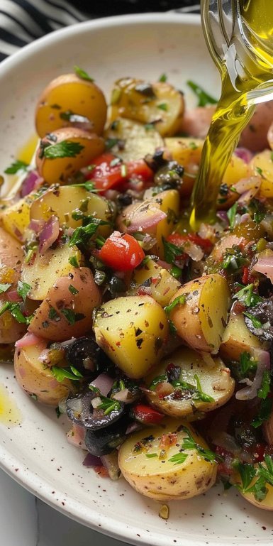Ensalada de Patatas Mediterránea