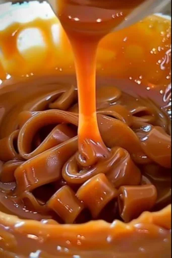 Receta de caramelo salado y salsa de caramelo directo