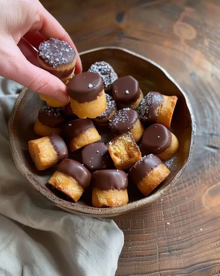 Copas de Twix Saludables con ingredientes nutritivos