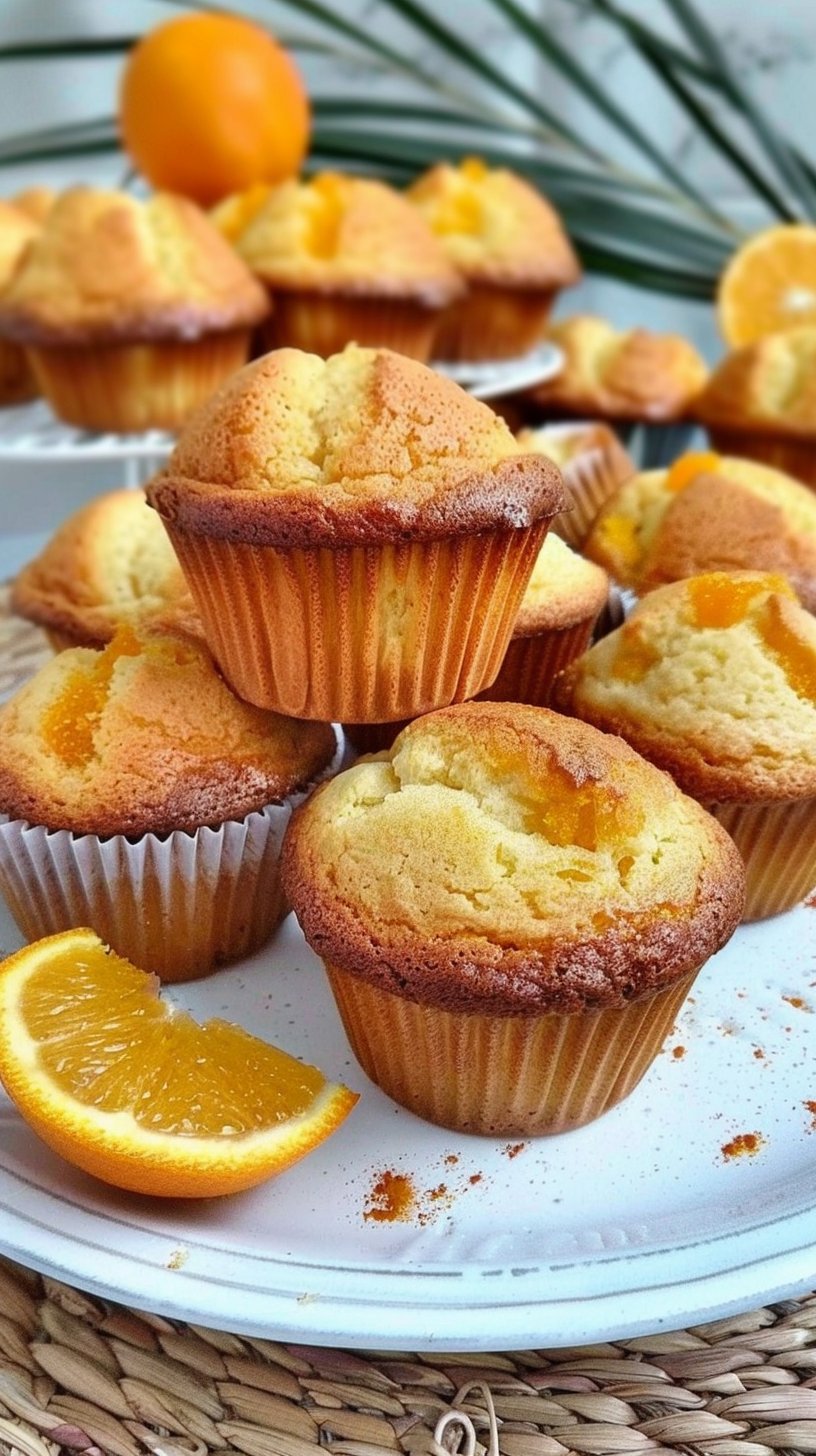 Magdalenas de Aceite de Naranja