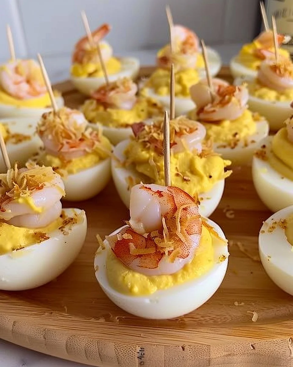 Ensalada de langostinos fresca y colorida con ingredientes saludables