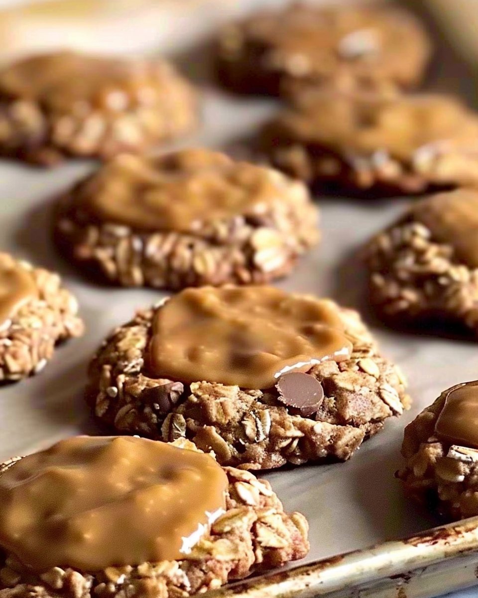 GALETAS DE AVENA Y MANTEQUILLA DE CACAHUETE