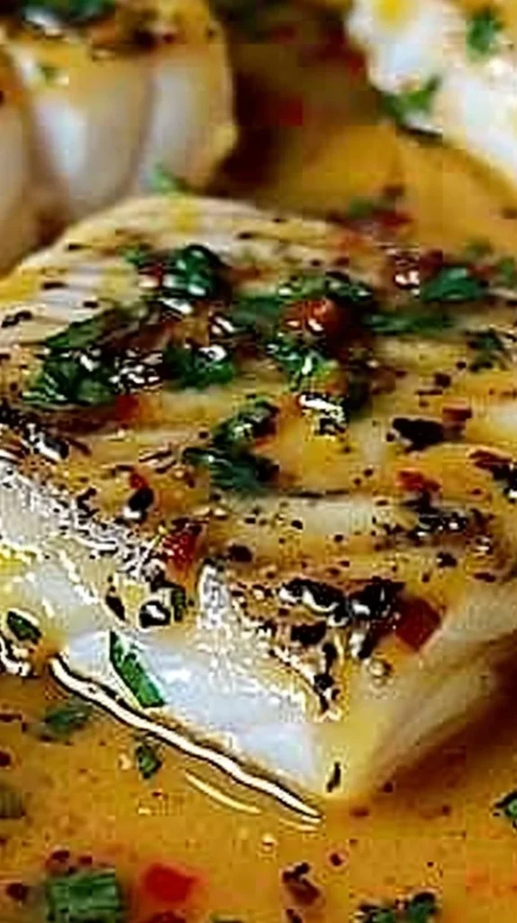 Hake con Salsa de Mostaza y Limón en 30 Minutos
