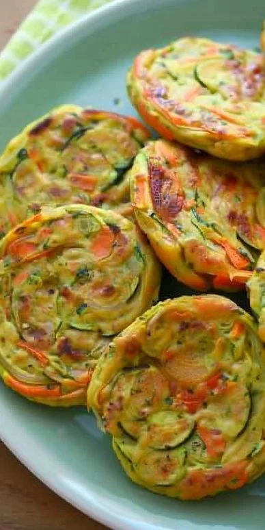 Medallones de verdura fáciles y rápidos, una receta saludable y deliciosa.
