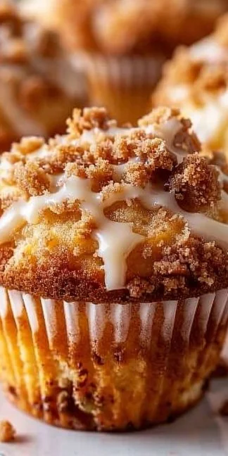 Muffins de pastel de café