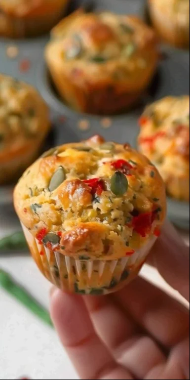 Muffins Veganos Salados