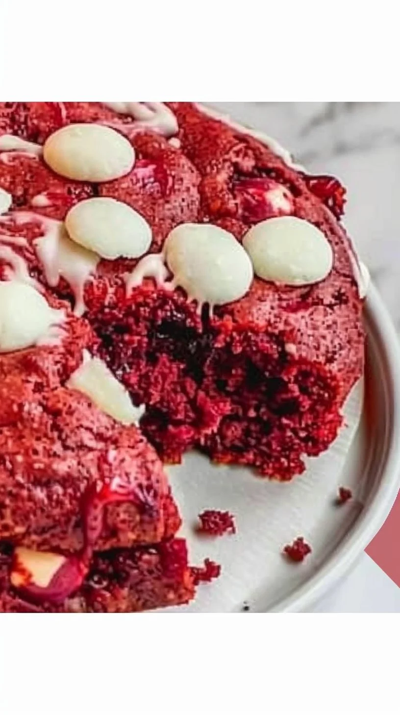 Tarta de terciopelo rojo de Crumbl, un postre delicioso y atractivo
