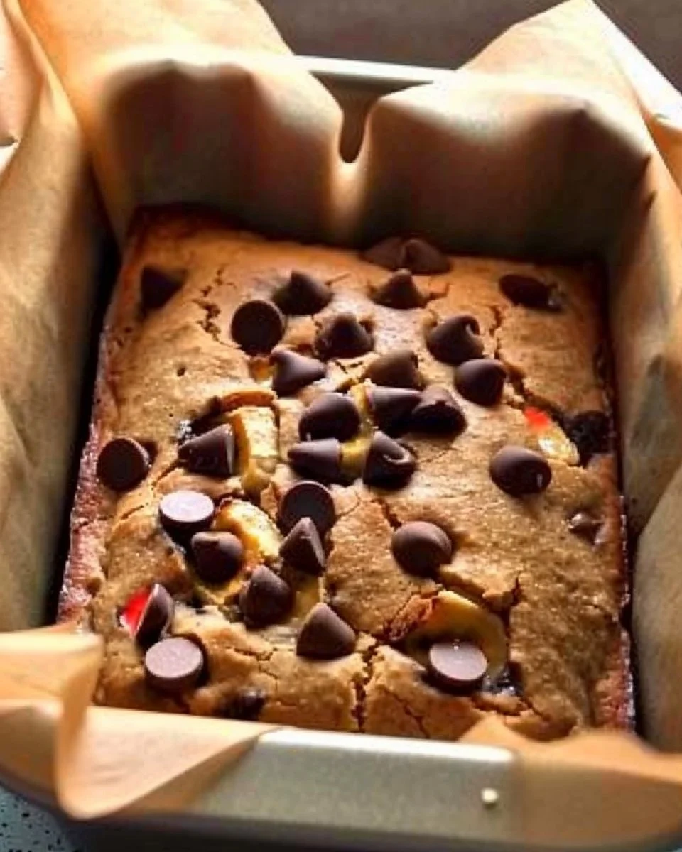 Pan de banana saludable sin azúcar, ideal para una merienda ligera y nutritiva.