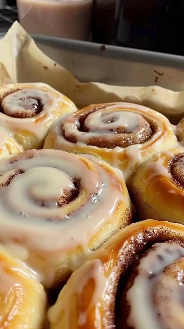 Delicioso pan dulce con canela recién horneado en un plato.